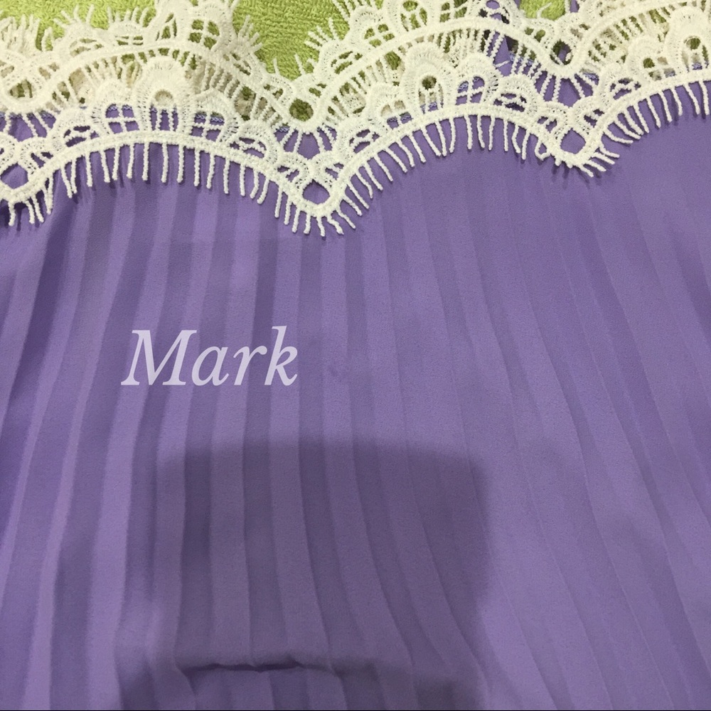 Small mark in front of dress